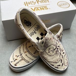 VANS x Harry Potter Marauder’s Map Classic Slip-on Authentic Shoes